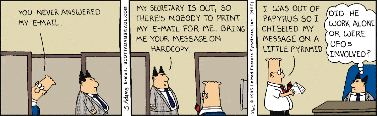 Dilbert Cartoon